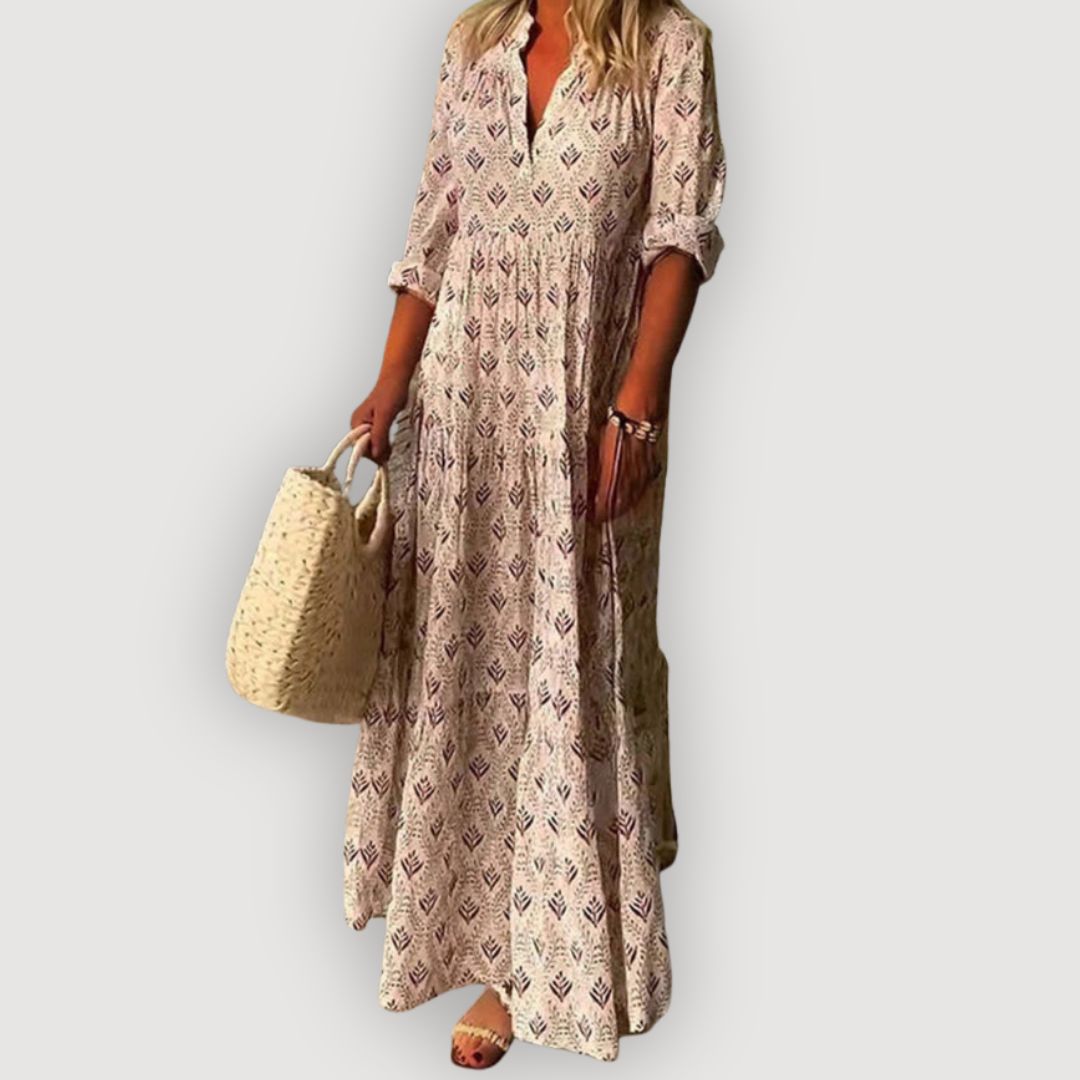 AMARA – BOHO MAXI DRESS