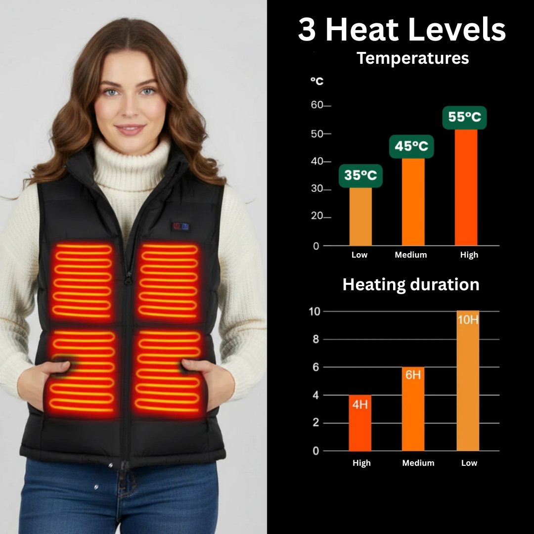 EIRA – HEATED WINTER GILET