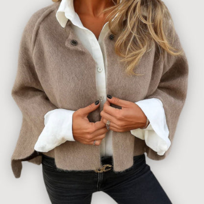 NORA – ELEGANT CAPE JACKET