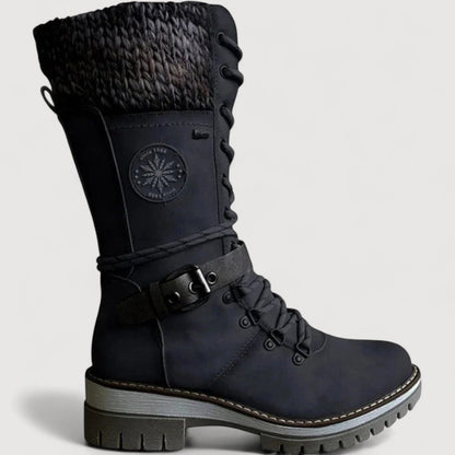 FARAH – WINTER LACE-UP BOOTS