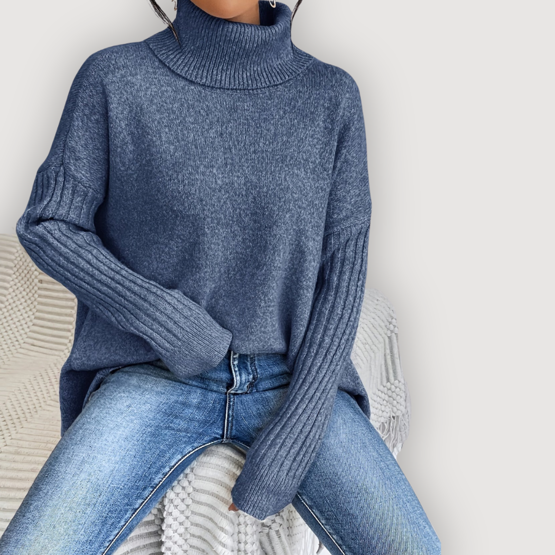 LORENA – COSY TURTLENECK JUMPER