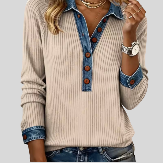 Amélie™ | Everyday Ribbed Knit Top