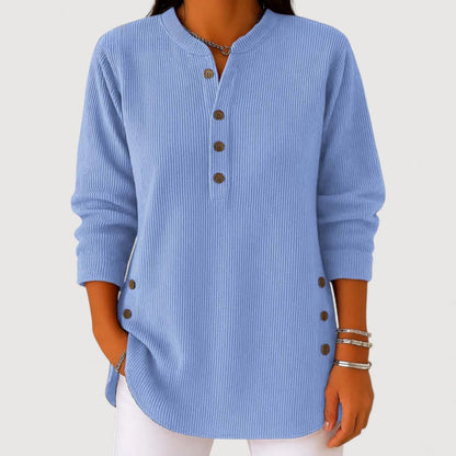 ANIKA – COSY BUTTON TOP