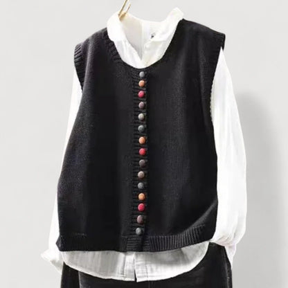 ALINA – CLASSIC KNITTED VEST