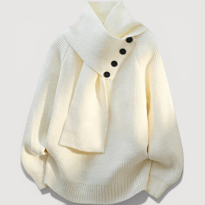 GINA – SHAWL COLLAR JUMPER