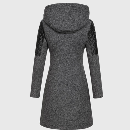 DANICA – QUILTED ZIP COAT