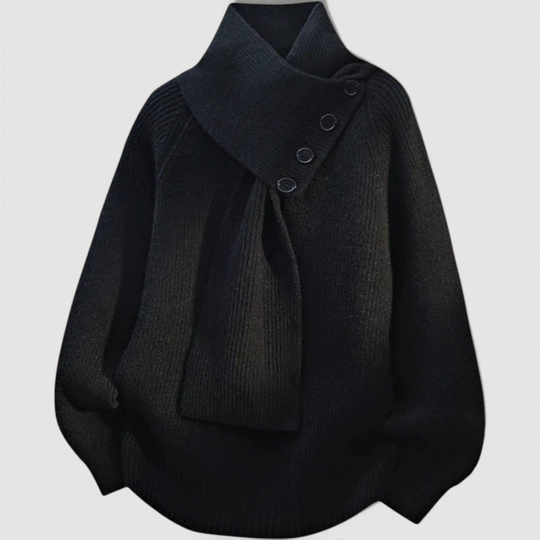 GINA – SHAWL COLLAR JUMPER