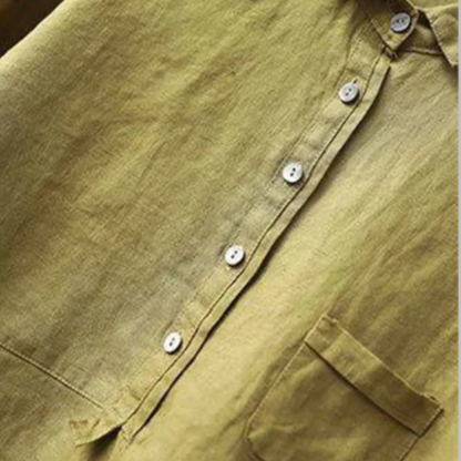 OLIVIA – RELAXED LINEN BLOUSE