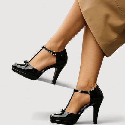 BELLA – ELEGANT T-BAR HEELS