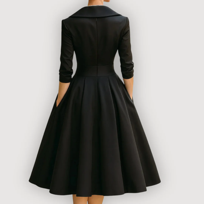 LEONA – CHIC MIDI DRESS