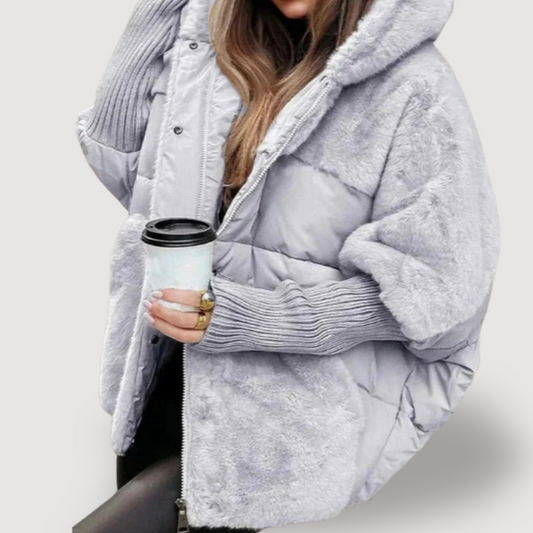 JESSY – COSY HOODED JACKET