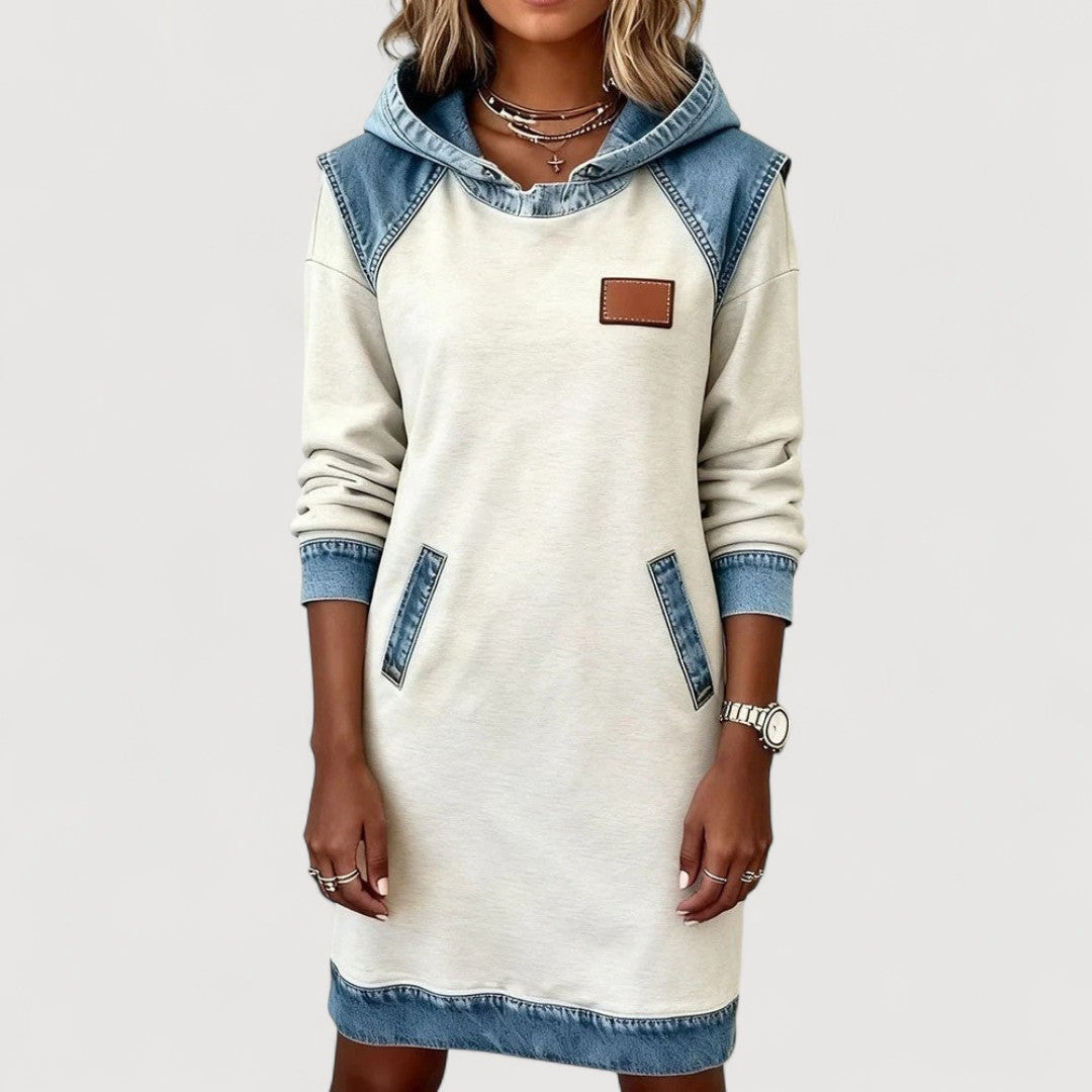 VERENA – CASUAL HOODIE DRESS