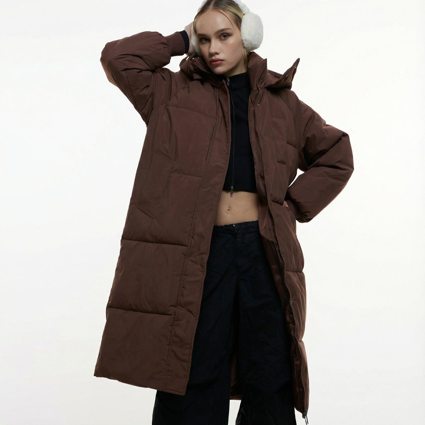 GIGATY™ - Classic Hooded Long Puffer Coat